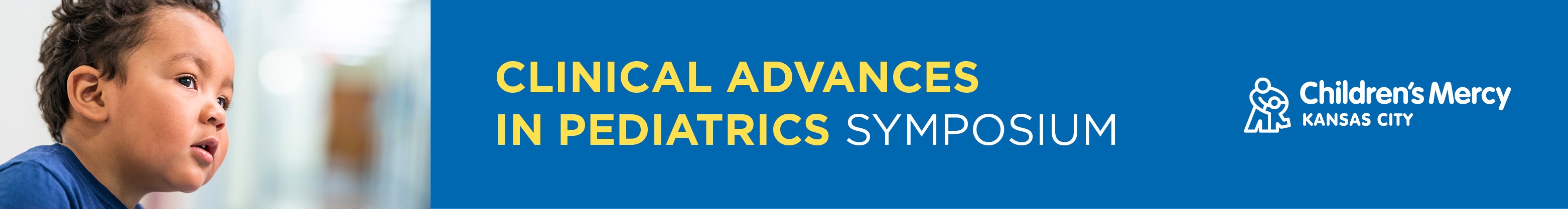 56th Annual Clinical Advances in Pediatrics Symposium Banner